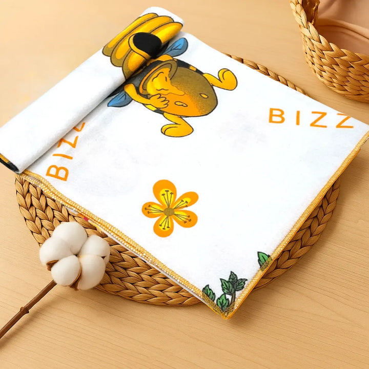 Rainy Flanelska pelena za bebe 80х35 cm. Pčelice Buzz