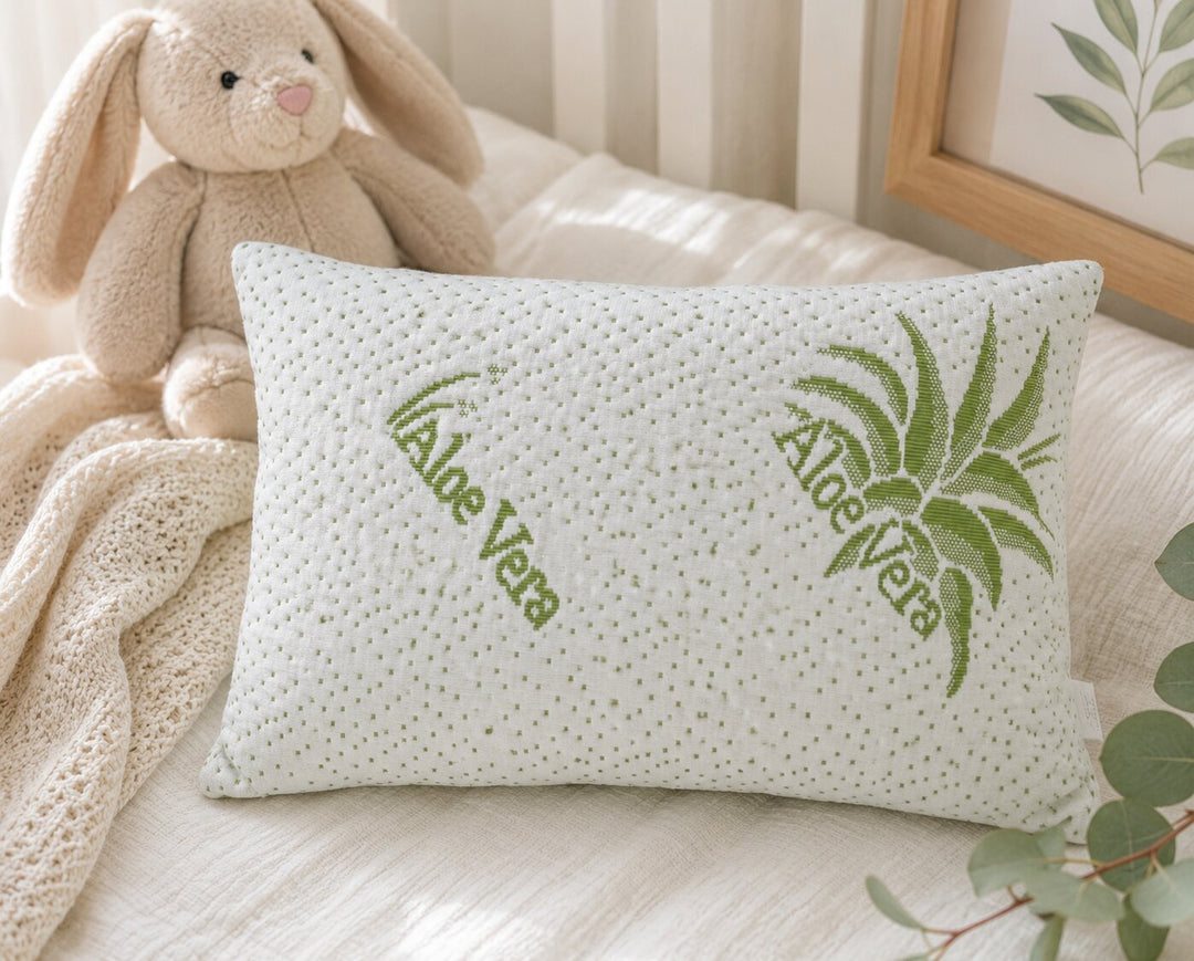 Rainy Бебешка възглавничка Aloe 30х40 см дишаща материя с цип