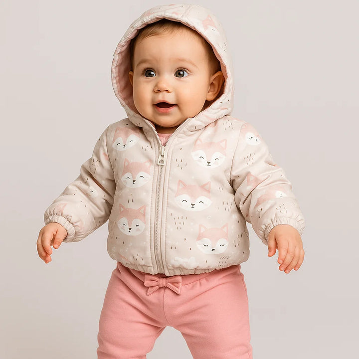 Rainy Podstavljena jakna za bebe 62 - 92 cm. Lisice