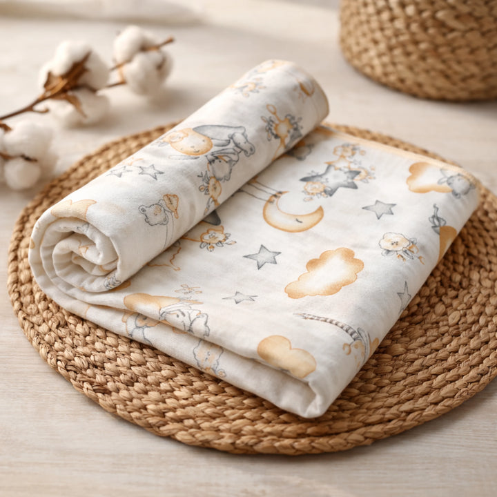 Rainy Бебешка муселинова пелена 50х110 см. Зайче балерина