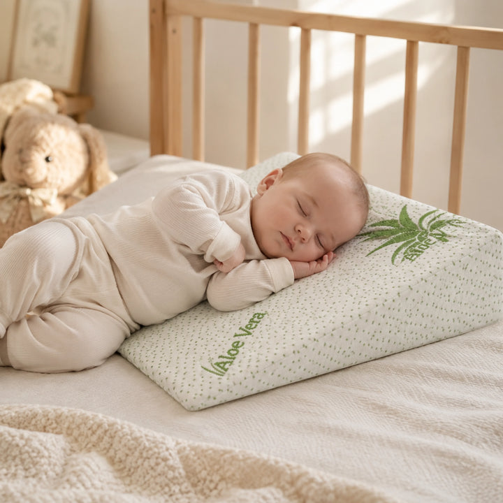 Rainy antirefluksni jastuk za bebe 40х39cm Aloe