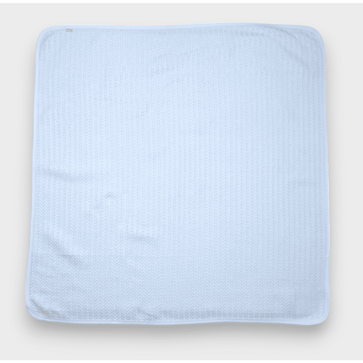 Rainy pletena dječja dekica 85х85 cm. plava