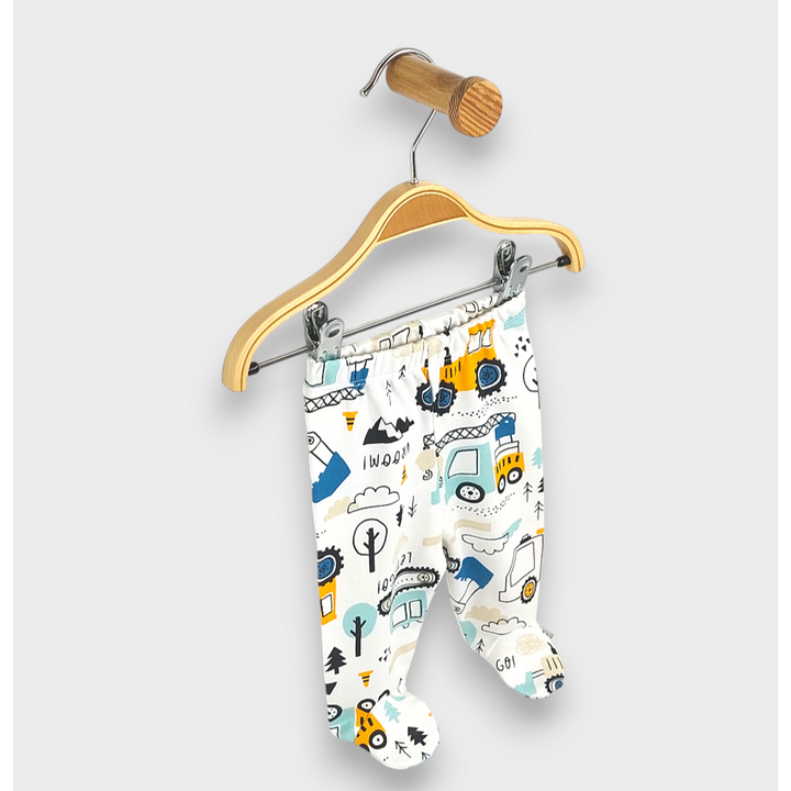 Rainy dječje hlačice za bebe 56 - 74 cm. Bageri