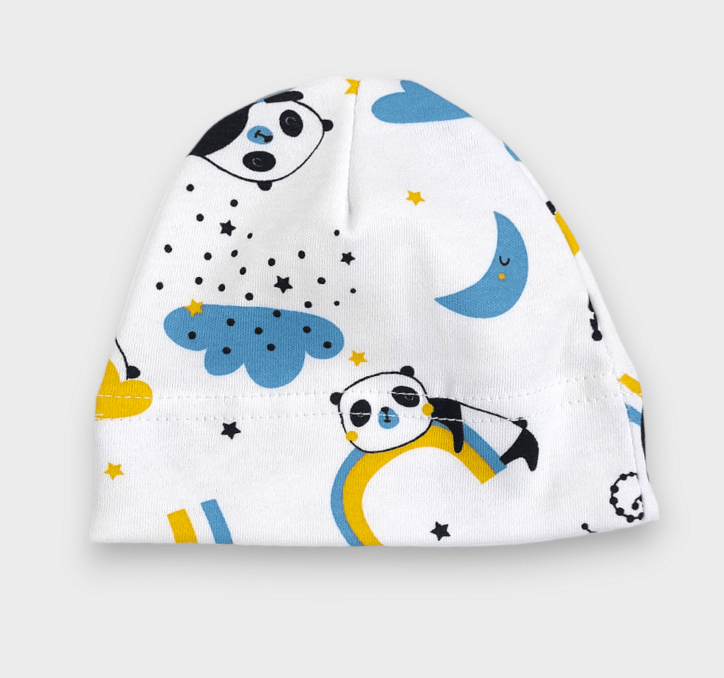 Rainy Dječja kapa 56 cm, panda s dugom