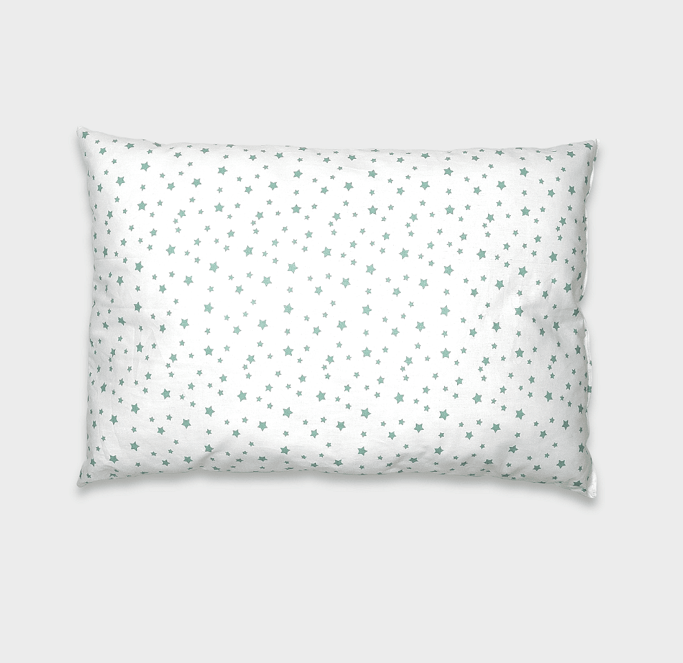 Rainy Bebeski jastuk 30х40 cm Mint zvjezdice