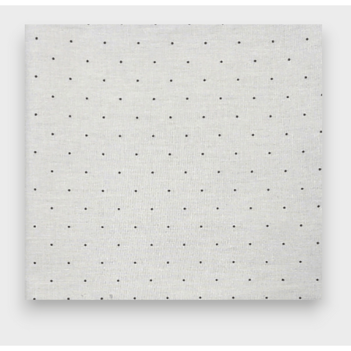Rainy Bebena plahta s gumicom 60x120 cm. sive točkice