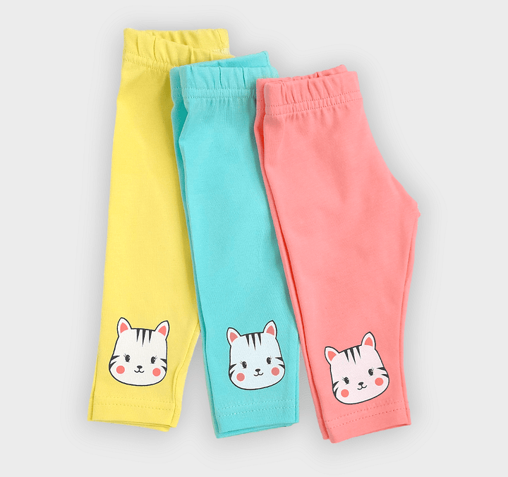 Rainy Бебешки дълъг клин Cute Cat 62-86 см. резеда