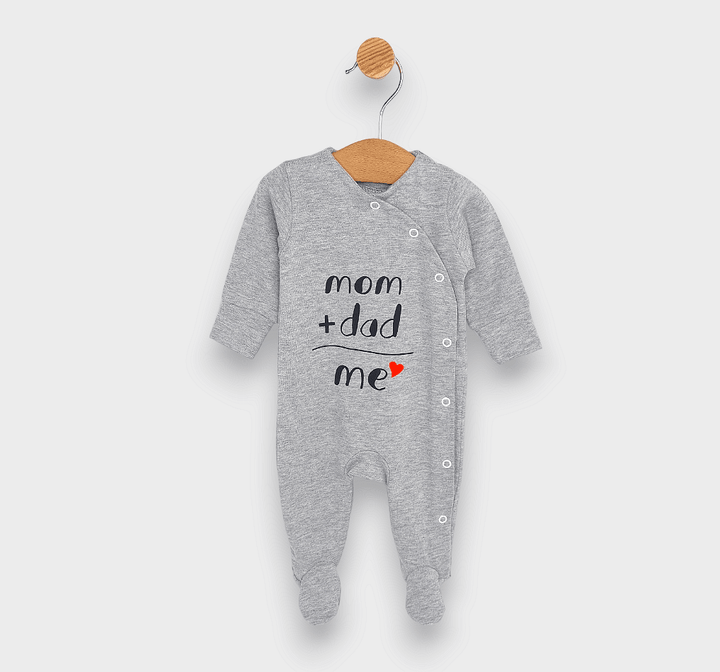 Rainy dječji kombinezon za bebe Mam + dad 48 - 74 cm. siv