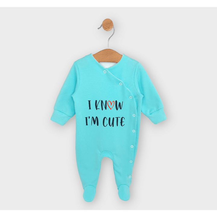 Rainy bebi kombinezon I'm cute 48 - 74 cm. svijetloplavi