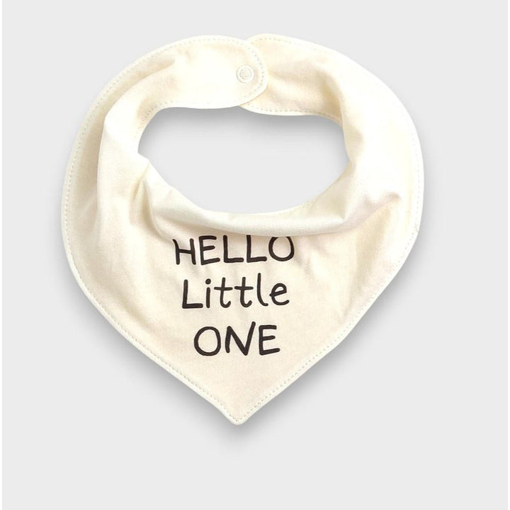 Rainy Бебешки гащеризон с бандана Hello little one с дълъг ръкав 56-68см.
