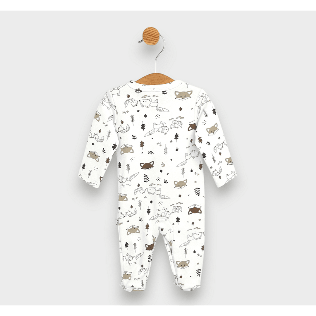 Rainy kombinezon za bebe s prednjim kopčanjem 48 - 68 cm. Lisičice