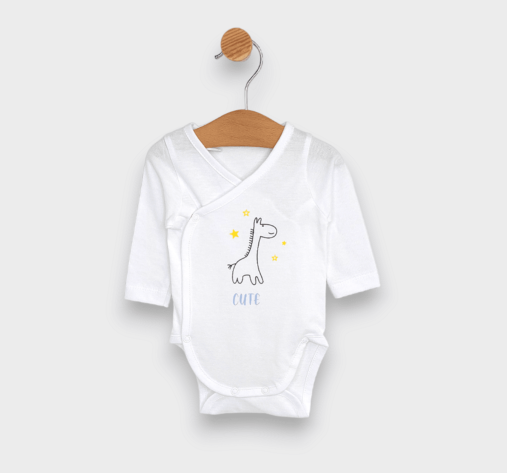 Rainy dječji set za bebe od 4 dijela Žirafica Cute 56-62 cm.