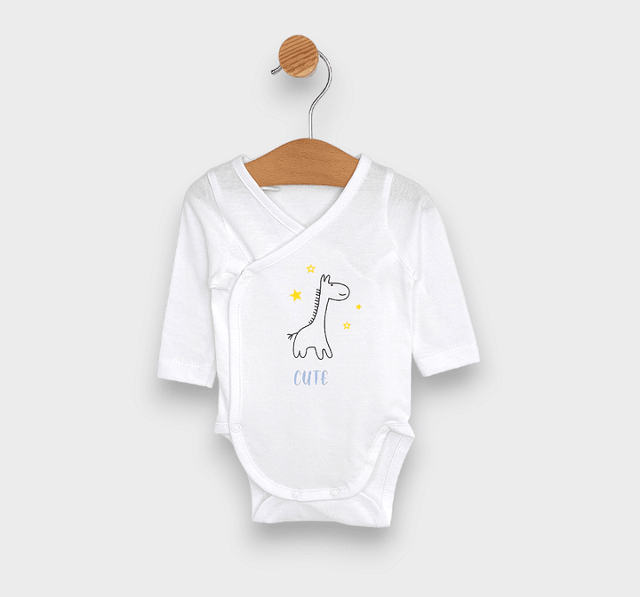 Rainy dječji set za bebe od 4 dijela Žirafica Cute 56-62 cm.