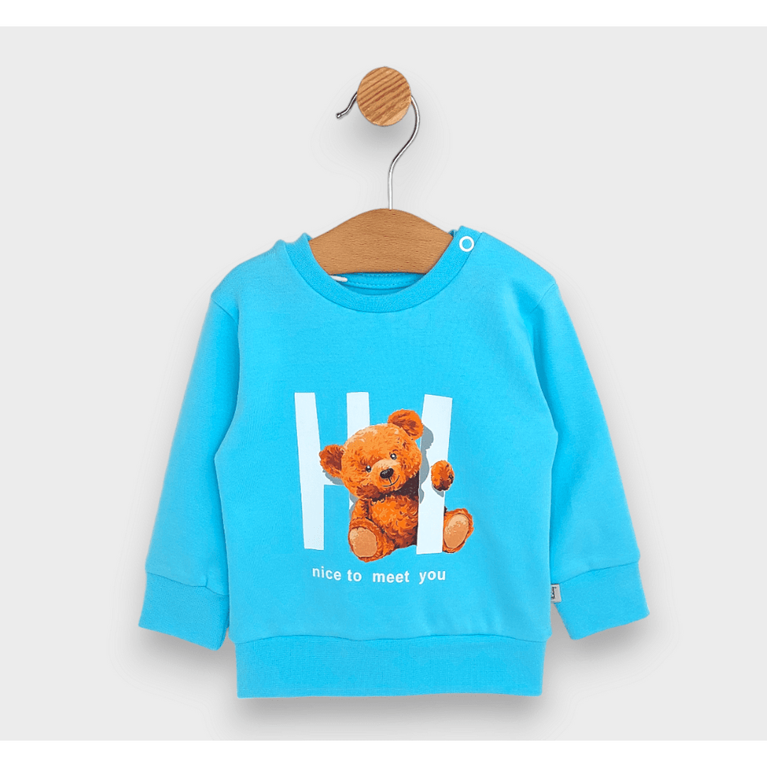 Rainy Bebèći komplet od 2 dijela Hi Bear 62-92 cm, tirkizni