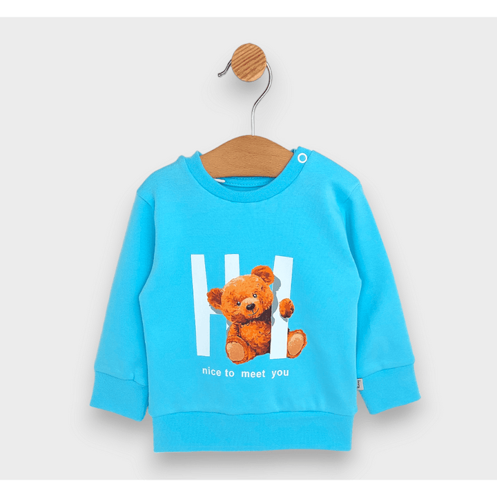 Rainy Bebèći komplet od 2 dijela Hi Bear 62-92 cm, tirkizni