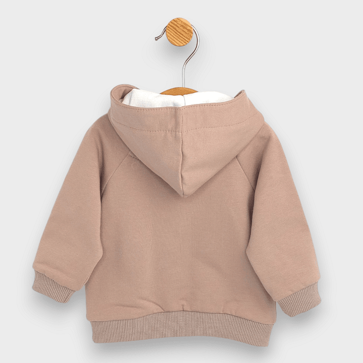 Rainy Dvodijelni komplet za bebe Medvjedić 62-92 cm badem