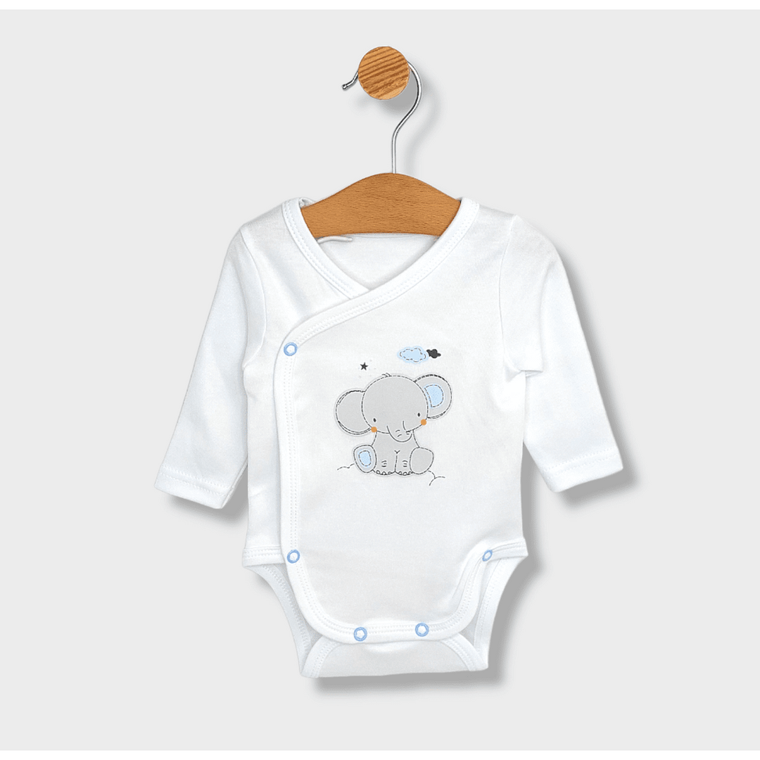 Rainy komplet za izlazak iz rodilišta za bebe, 7 dijelova, Elephant plavi