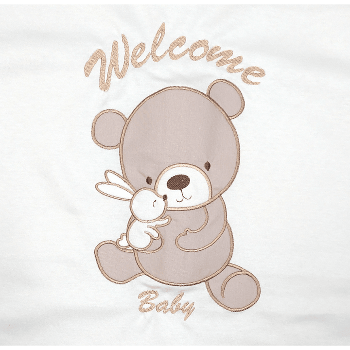 Rainy komplet za izlazak iz rodilišta za bebe, 7 dijelova, Welcome Baby Bear and Rabbit