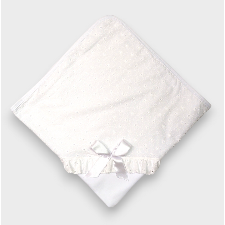 Rainy Бебешки комплект за изписване 8ч. Дантела бял