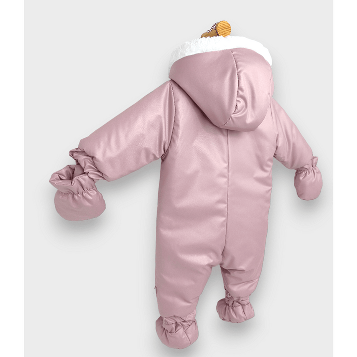 Rainy Dječji kombinezon Cute penguins 56 - 86 cm, ružičasti