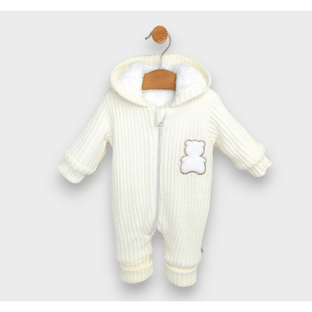 Rainy Dječji pleteni kombinezon White bear 56 - 80 cm. ekru