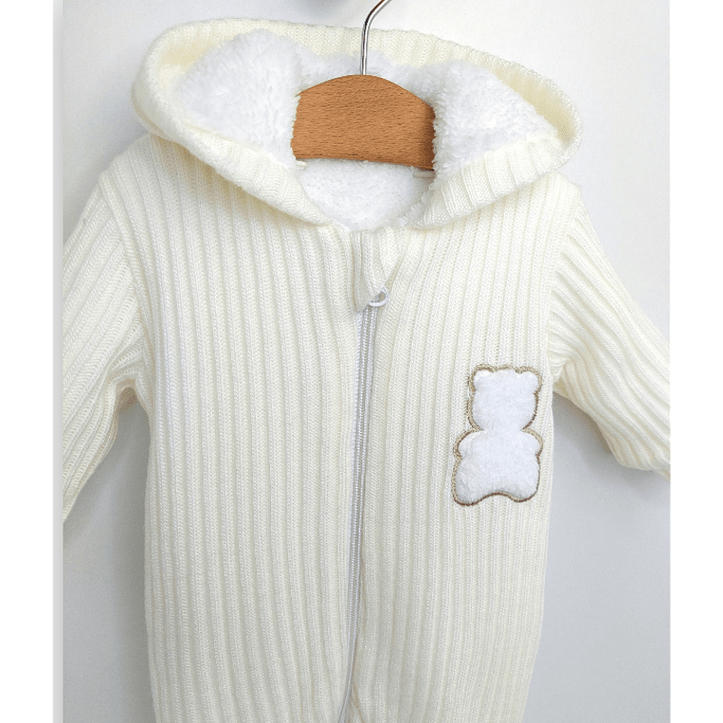 Rainy Dječji pleteni kombinezon White bear 56 - 80 cm. ekru