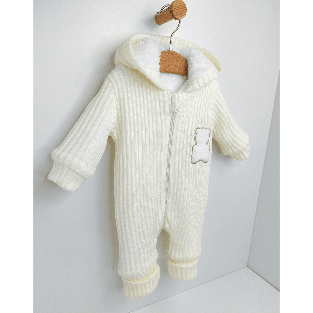 Rainy Dječji pleteni kombinezon White bear 56 - 80 cm. ekru