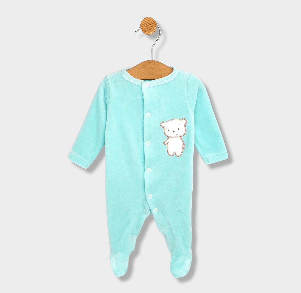Rainy Bebеći plišani kombinezon Little bear 56-62 cm. reseda