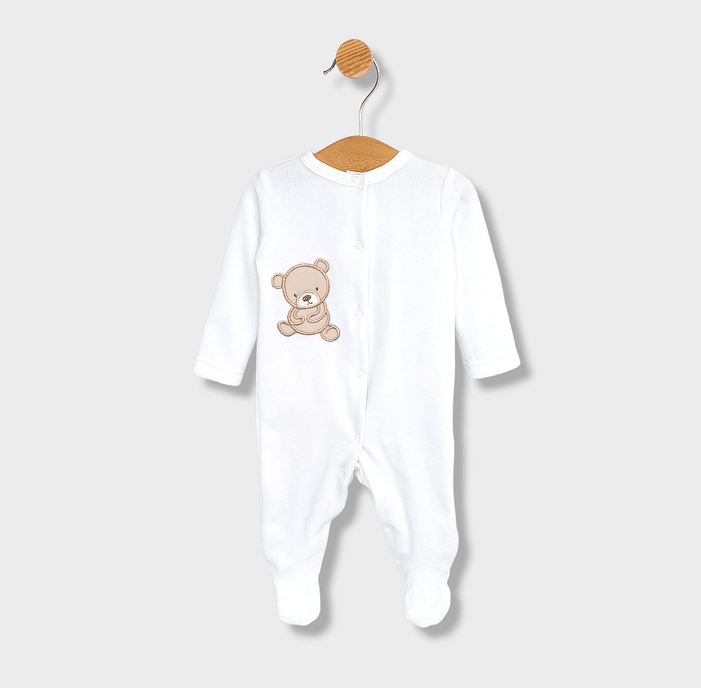 Rainy dječji plišani kombinezon Little Bear and Rabbit 56-62 cm, bijeli