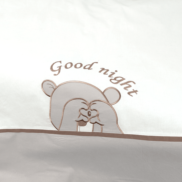 Rainy Бебешки спален комплект 3 части 60х120 см. Love Bear