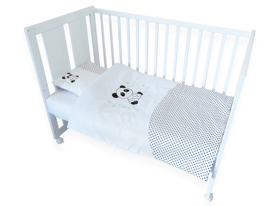 Rainy 3-dijelni komplet posteljine za bebe 60х120 cm. Panda