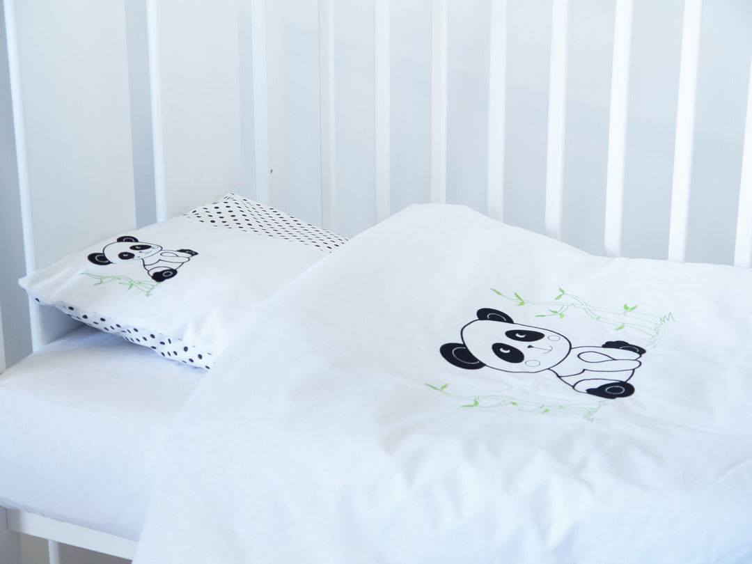 Rainy 3-dijelni komplet posteljine za bebe 60х120 cm. Panda