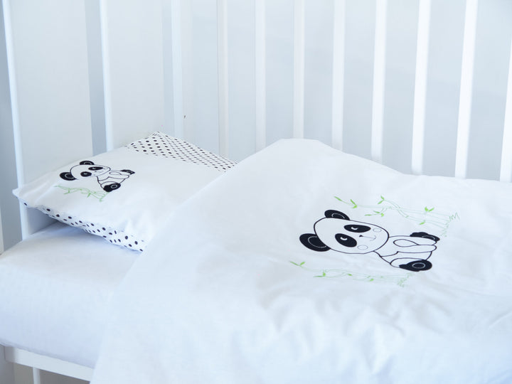Rainy 3-dijelni komplet posteljine za bebe 70х140 cm. Panda