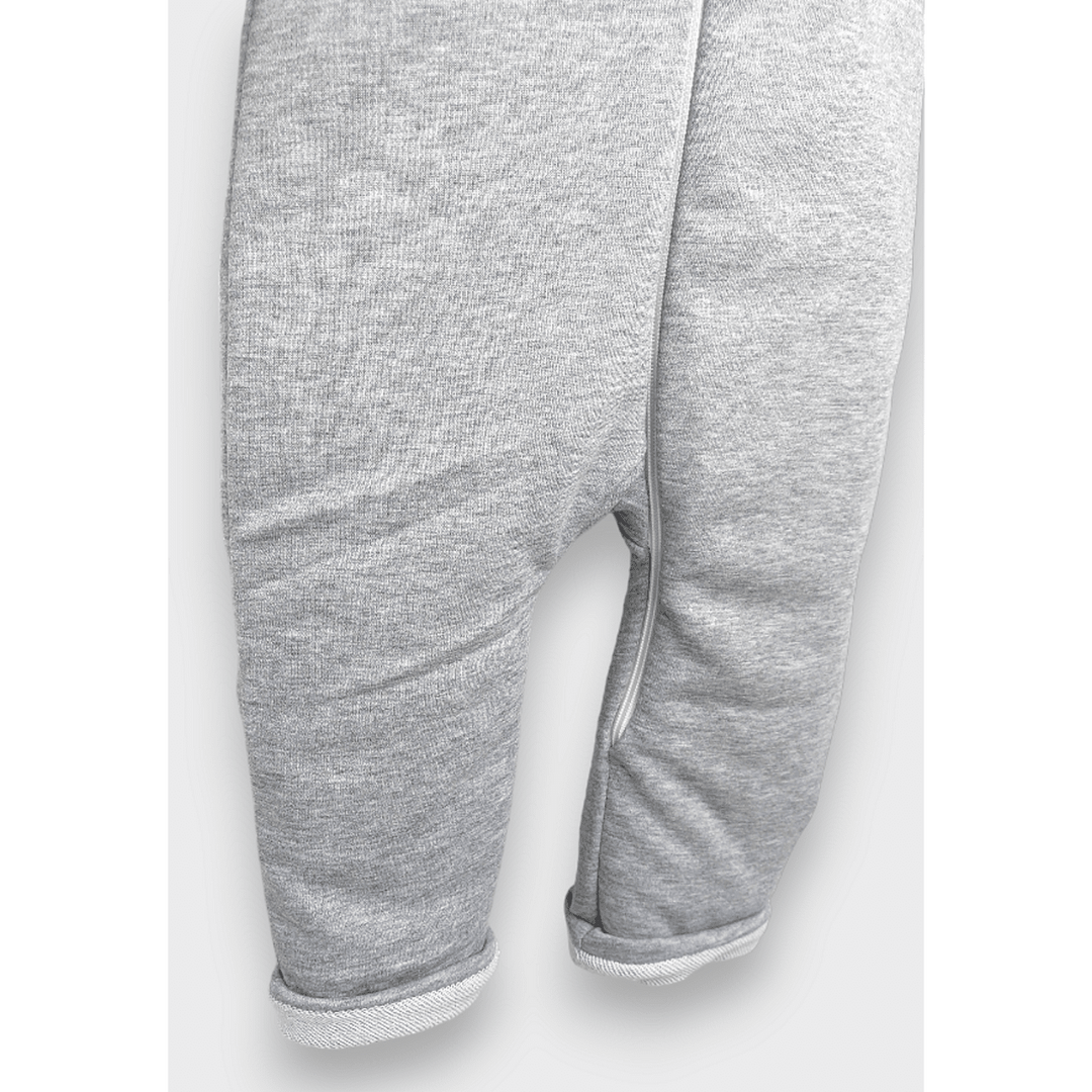 Rainy Бебешки ватиран гащеризон Облаче 56 - 80 см. сив