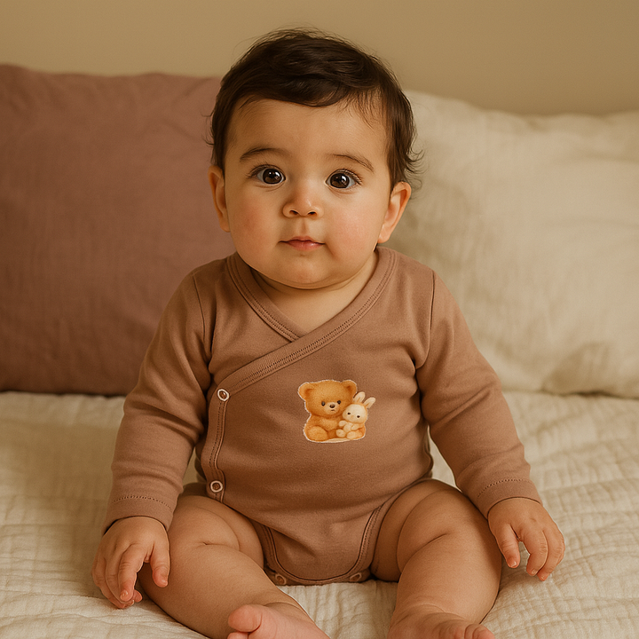 Rainy Bodi za bebe dugih rukava 48 - 74 cm. Baby Bear