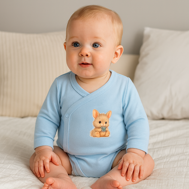 Rainy Bodi za bebe dugih rukava 48 - 74 cm. Baby Bunny