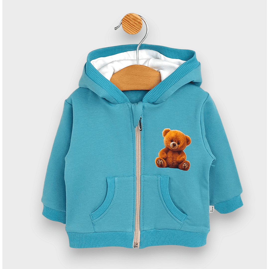 Rainy Детски суитшърт Cute Bear 62-92 см. бор