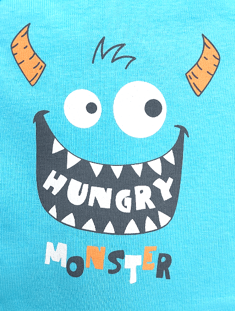 Rainy komplet od 2 bodija, Monster, 48 - 80 cm