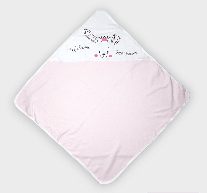 Rainy Ljetna bebina pelena Welcome little princess 85х85 cm.