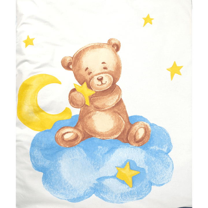 Rainy Обиколник за бебешка кошара Baby Bear One size син