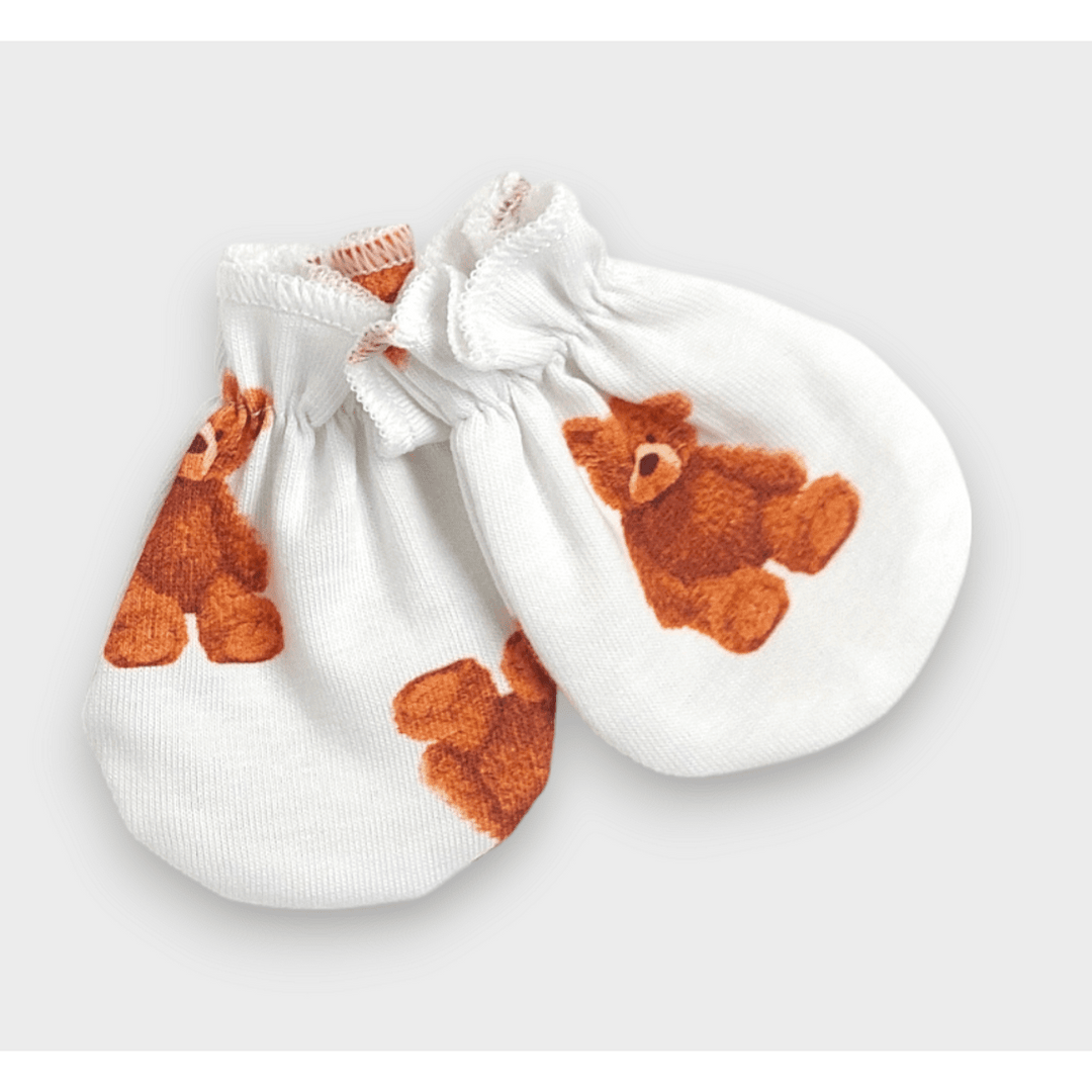 Rainy Premium Бебешки комплект за изписване 10ч. Bears Лято + подарък биберон Bibs